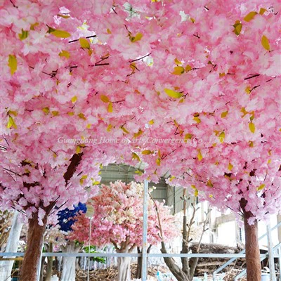 Drzewa łukowe Sakura z naturalnego drewna na wesela