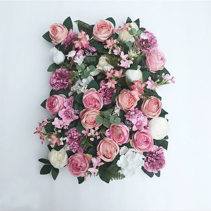 Blush Pink Flower Wall
